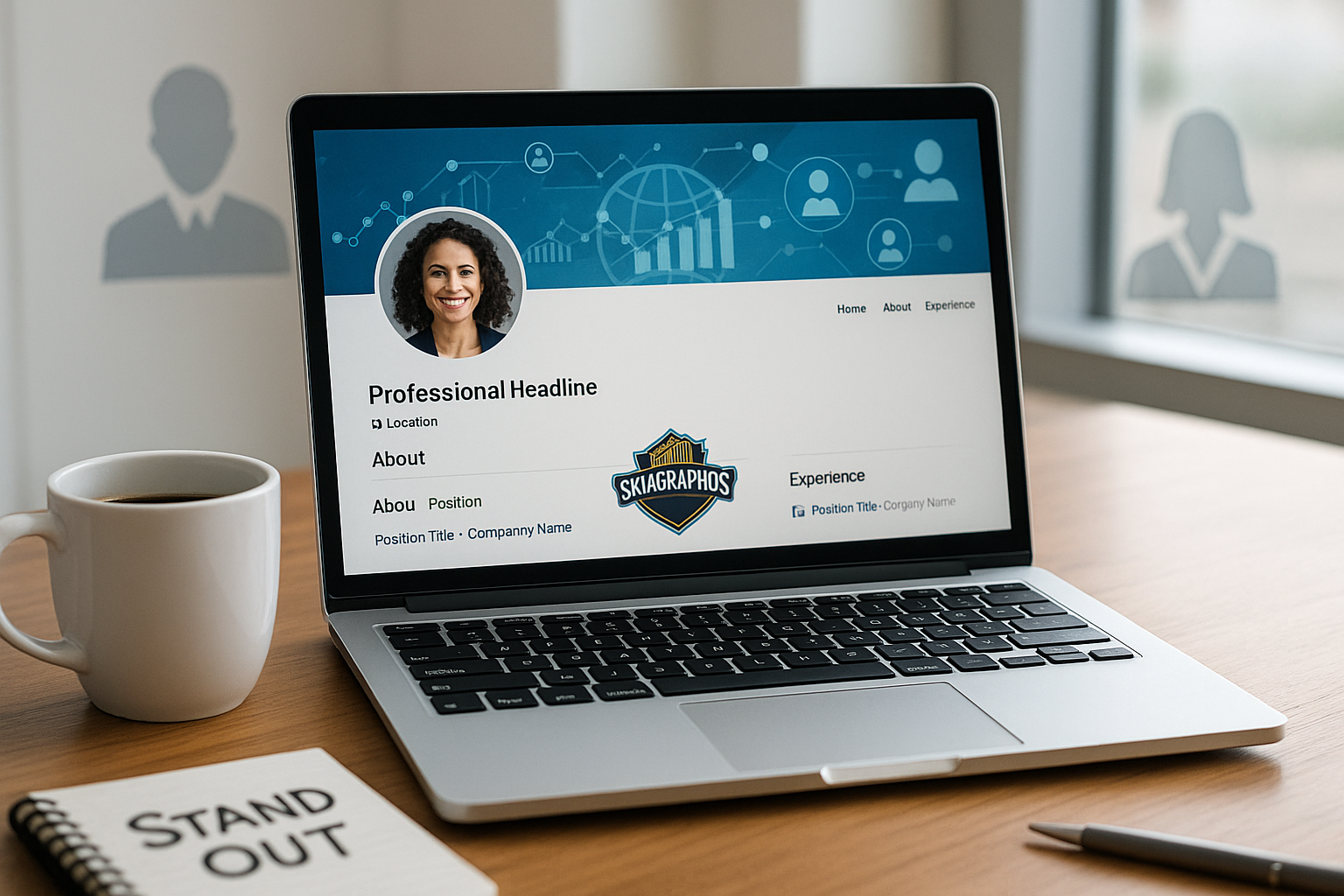 LinkedIn Laptop Image